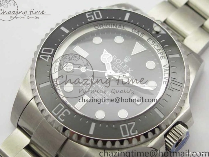 0107 Sea-Dweller DEEPSEA 116660 GMF 316L Steel Black Dial on SS Bracelet A UrbanChic 2959